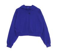 Adidas - Sweat à Capuche Court Essentials - Femme - Sweatshirts et sweats à capuche - Bleu - Taille: 46 FR