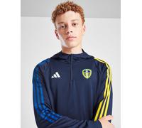 adidas Sweat à capuche d'entraînement Leeds United FC Junior - Navy 13-14Y