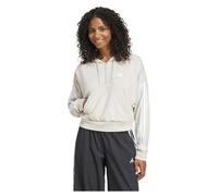 Adidas Sweat à capuche Essentials 3 Stripes French Terry Beige XS Femme