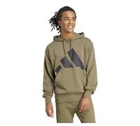 adidas Sweat à capuche Essentials BIG Logo French Terry Homme Olive Strata/Black M