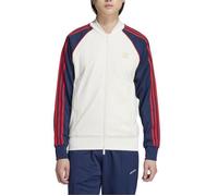 Adidas Sweat à Capuche et Zip pour Homme Adicolor Classics Sst Blanc