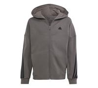 Adidas Sweat à Capuche et Zip pour Enfant Future Icons 3-Stripes Marron