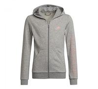 adidas G Lin Fz HD Sweat à Capuche, Multicolore (Brgrin/Rojaci), 10 años Fille