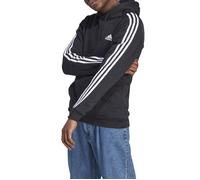 Adidas Sweat à Capuche pour Homme Essentials Fleece 3-Stripes Noir IB4028 XL
