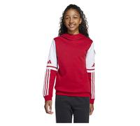 Adidas Sweat à capuche Squadra 25 enfant unisexe Rouge 9/10 ans