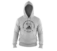 adidas Sweat à Capuche Unisexe Community Line XS Gris/Noir