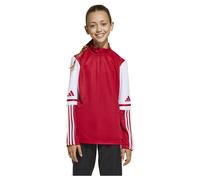 Adidas Haut d'entraînement Squadra 25 Junior demi-zip 116 Rouge/Blanc