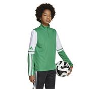 Adidas Sweat d'entraînement Squadra25 demi-zip Vert/Blanc Mixte Enfant 7-8 ans