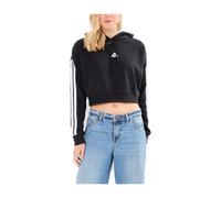 Adidas - SweaT-shirt 3S FT CRO HD - Femme - Sport - Noir - Taille: 42 FR