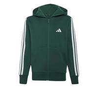 Adidas Sweat-shirt zippé Essentials – Veste à capuche Jersey coton Vert 123-129 cm
