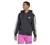 Adidas Veste Hoodie Sport Jacket French Terry Full-Zip Homme Noir 3-S