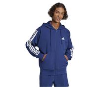 Adidas Veste à capuche Essentials French Terry 3 bandes zippée Bleu foncé M