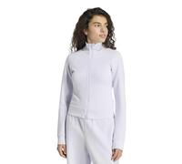 Adidas Veste de survêtement Soft Lux Slim zippée Femme Frozen Purple S