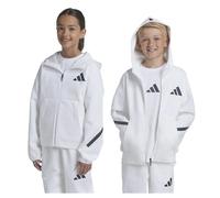 Adidas Sweatshirt à capuche Z.N.E. Full Zip Blanc 7/8 ans enfant