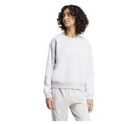 Adidas Sweat en molleton Essentials 3 Stripes Femme Gris Taille M