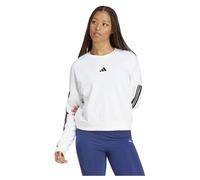 Adidas Sweatshirt Essentials 3 Stripes French Terry Blanc M Femme