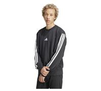 Adidas Sweat-shirt Essentials French Terry 3S noir pur blanc - M