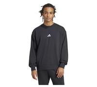 Adidas Sweatshirt homme Essentials FEELCOZY French Terry Noir/Blanc L