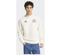 adidas Homme Mercedes - Amg Petronas Formula 1 Team Silver Arrows 1955 Sweat Top Sweatshirt, Off White/Granite, L