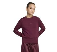 adidas sportswear JG SATIN SWEAT pour 9A - 10A Bordeaux