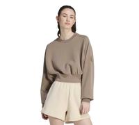 Adidas Sweatshirt femme Soft Lux Beige L