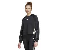 Adidas Sweatshirt Stadium 3-Stripes col rond Femme Noir XL