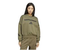 Adidas Sweatshirt Z.n.e - Vert - Regular - Taille M - Femme