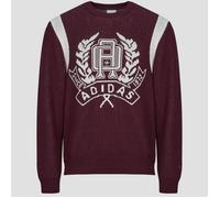 adidas Sweatshirts Regular Knitted Jumper in Rouge EU XL