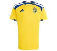 Adidas Sweden 26 Home Kids Jersey Enfant - Jerseys/Réplicas, Jaune - Taille 135 - 140 CM - Poly Mesh Yellow 135 - 140 CM