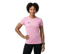 Adidas T-shirt manches courtes Adizero Essentials Rose Taille L Regular Femme
