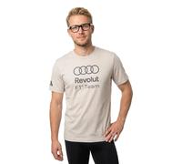 Adidas T-shirt homme Audi Formula One Team DNA graphique Chalk Pearl Taille S