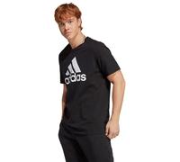 Adidas T-shirt manches courtes Essentials Single Jersey Big Logo Homme Noir/Blanc Taille S Regular