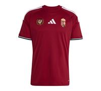Adidas T-shirt Réplique Hungary 26/27 Domicile Manches courtes Rouge Taille S Homme