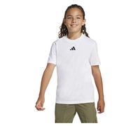 Adidas T-shirt Sportswear fonctionnel bleu marine/blanc Taille 164
