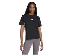 Adidas T-shirt Essentials coton 3-Stripes manches courtes noir/blanc femme L