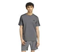 Adidas T-shirt à Manches Courtes Essentials 3 Stripes Single Jersey Left Chest Branded