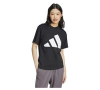 Adidas T-shirt Essentials Big Logo manches courtes femme noir/blanc Taille S