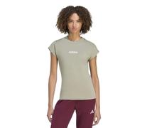 Adidas T-shirt à Manches Courtes Essentials Linear Cotton