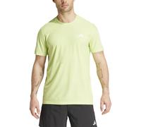 Adidas T-shirt Own The Run manches courtes Jaune Regular Homme XS
