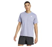 Adidas T-shirt à Manches Courtes Own The Run 3 Stripes
