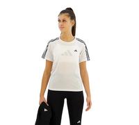 Adidas T-shirt à Manches Courtes Own The Run 3 Stripes