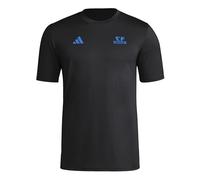 adidas T-Shirt à Manches Courtes pour Homme CF Montreal Local Warp Pre-Game, Noir/FC Montréal, S