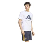 Adidas Real Madrid Dna Graphic Short Sleeve T-shirt Blanc S Homme