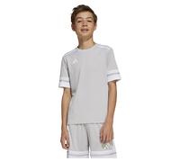 Adidas Maillot Squadra25 manches courtes mixte enfant – Team Light Grey/White – 7-8 ans
