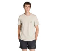 Adidas T-shirt fonctionnel 'Mountain' beige/gris Taille M