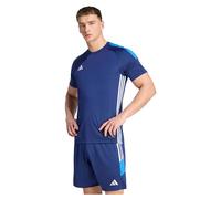 Adidas Maillot Tiro 26 Essentials – Bleu foncé / Bleu royal / Blanc – M