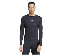 Adidas T-shirt manches longues Techfit Homme Noir Taille S
