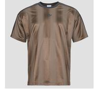adidas T-shirt adidas Adicolor Jacquard Jersey in Marron EU XL