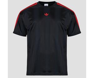 adidas T-shirt adidas Adicolor Jacquard Jersey in Noir EU L