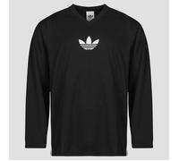 adidas T-shirt adidas Originals Adicolor Mesh Long Sleeve in Noir EU M